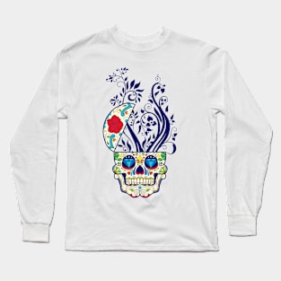 Happy Skull Long Sleeve T-Shirt